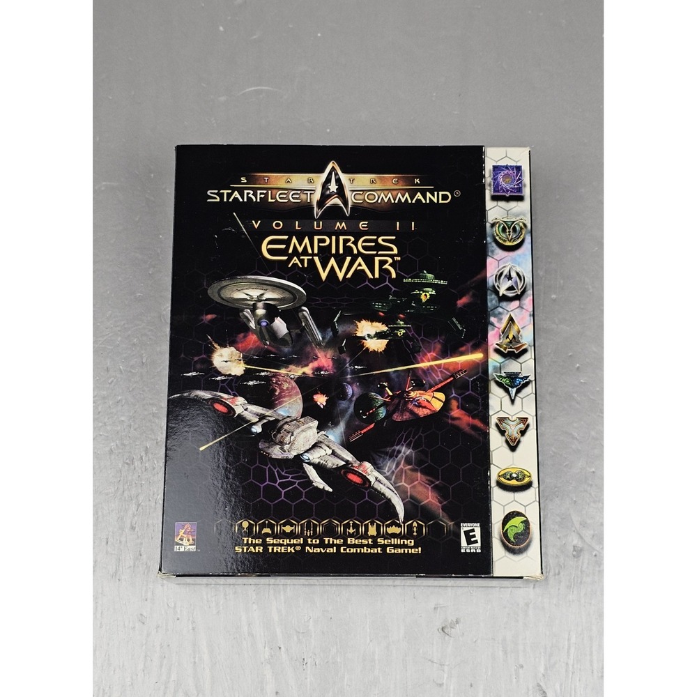 Star Trek Starfleet Command Volume II: Empires at War (PC, 2000) P